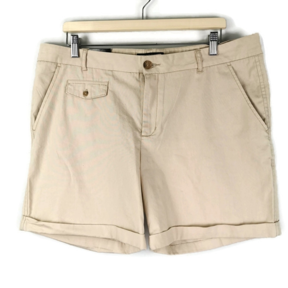 NWT Nicole Miller Cotton Shorts 14